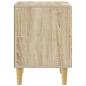 Preview: Nachttisch Sonoma-Eiche 62 x 34,5 x 48 cm Holzwerkstoff