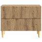 Preview: Nachttisch Artisan-Eiche 62 x 34,5 x 48 cm Holzwerkstoff