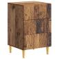 Preview: Nachttisch Altholz 43 x 39,5 x 66,5 cm Holzwerkstoff