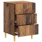 Preview: Nachttisch Altholz 43 x 39,5 x 66,5 cm Holzwerkstoff