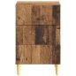 Preview: Nachttisch Altholz 43 x 39,5 x 66,5 cm Holzwerkstoff