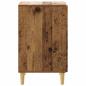 Preview: Nachttisch Altholz 43 x 39,5 x 66,5 cm Holzwerkstoff