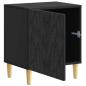Preview: Nachttisch 2 Stk. Schwarz 43 x 34,5 x 50 cm Holzwerkstoff