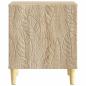 Preview: Nachttisch Sonoma-Eiche 43 x 34,5 x 50 cm Holzwerkstoff
