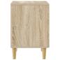 Preview: Nachttisch Sonoma-Eiche 43 x 34,5 x 50 cm Holzwerkstoff