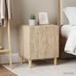 Preview: ARDEBO.de - Nachttisch 2 Stk. Sonoma-Eiche 43 x 34,5 x 50 cm Holzwerkstoff