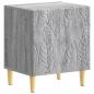 Preview: Nachttisch Sonoma-Grau 43 x 34,5 x 50 cm Holzwerkstoff