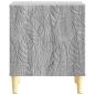 Preview: Nachttisch Sonoma-Grau 43 x 34,5 x 50 cm Holzwerkstoff