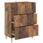 Preview: Schubladenschrank Altholz 66 x 34,5 x 90 cm Holzwerkstoff