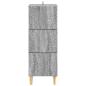 Preview: Schubladenschrank Grau Sonoma 33 x 34,5 x 90 cm Holzwerkstoff