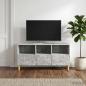 Preview: TV-Schränk 102 x 34,5 x 50 cm Betongrau Holzwerkstoff