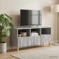 Preview: TV-Schränk 102 x 34,5 x 50 cm Sonoma-Grau Holzwerkstoff