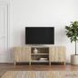 Preview: TV-Schränk 150 x 31 x 50 cm Sonoma-Eiche Holzwerkstoff