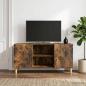 Preview: TV-Schränk 102 x 34,5 x 50 cm Geräucherte Eiche Holzwerkstoff