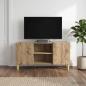 Preview: ARDEBO.de - TV-Schränk 102 x 34,5 x 50 cm Artisan-Eiche Holzwerkstoff