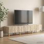 Preview: TV-Schränk 147 x 34,5 x 30 cm Sonoma-Eiche Holzwerkstoff