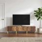 Preview: TV-Schränk 147 x 34,5 x 30 cm Altholz Holzwerkstoff