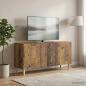 Preview: TV-Schränk 99 x 34,5 x 50 cm Altholz Holzwerkstoff