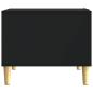 Preview: Couchtisch Schwarz 90 x 50 x 40 cm Holzwerkstoff