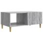 Preview: Couchtisch Sonoma-Grau 90 x 50 x 40 cm Holzwerkstoff