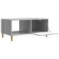 Preview: Couchtisch Sonoma-Grau 90 x 50 x 40 cm Holzwerkstoff