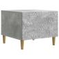 Preview: Couchtisch Betongrau 50 x 49 x 40 cm Holzwerkstoff