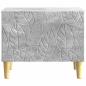 Preview: Couchtisch Betongrau 50 x 49 x 40 cm Holzwerkstoff