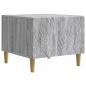 Preview: Couchtisch Grau Sonoma 50 x 49 x 40 cm Holzwerkstoff
