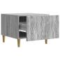 Preview: Couchtisch Grau Sonoma 50 x 49 x 40 cm Holzwerkstoff
