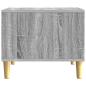 Preview: Couchtisch Grau Sonoma 50 x 49 x 40 cm Holzwerkstoff