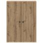 Preview: Wandschrank 66 x 34,5 x 90 cm Holzwerkstoff Artisan-Eiche