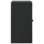 Preview: Wandschrank Schwarz 59 x 31 x 60 cm Holzwerkstoff