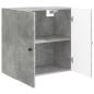 Preview: Wandschrank Betongrau 59 x 31 x 60 cm Holzwerkstoff