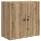 Preview: Wandschrank 59 x 31 x 60 cm Holzwerkstoff Artisan-Eiche