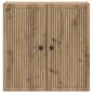 Preview: Wandschrank 59 x 31 x 60 cm Holzwerkstoff Artisan-Eiche