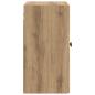 Preview: Wandschrank 59 x 31 x 60 cm Holzwerkstoff Artisan-Eiche