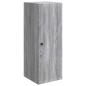Preview: Wandschrank Grau Sonoma 33 x 34,5 x 90 cm Holzwerkstoff