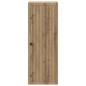 Preview: Wandschrank 33 x 34,5 x 90 cm Holzwerkstoff Artisan-Eiche
