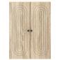 Preview: Wandschrank Sonoma-Eiche 66 x 34,5 x 90 cm Holzwerkstoff