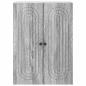 Preview: Wandschrank Grau Sonoma 66 x 34,5 x 90 cm Holzwerkstoff