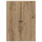 Preview: Wandschrank 66 x 34,5 x 90 cm Holzwerkstoff Artisan-Eiche