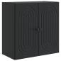 Preview: Wandschrank Schwarz 59 x 31 x 60 cm Holzwerkstoff