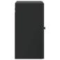 Preview: Wandschrank Schwarz 59 x 31 x 60 cm Holzwerkstoff