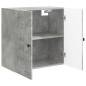 Preview: Wandschrank Betongrau 59 x 31 x 60 cm Holzwerkstoff
