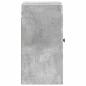 Preview: Wandschrank Betongrau 59 x 31 x 60 cm Holzwerkstoff