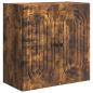 Preview: Wandschrank 59 x 31 x 60 cm Holzwerkstoff Geräucherte Eiche