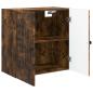 Preview: Wandschrank 59 x 31 x 60 cm Holzwerkstoff Geräucherte Eiche