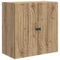 Preview: Wandschrank 59 x 31 x 60 cm Holzwerkstoff Artisan-Eiche