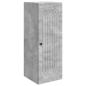 Preview: Wandschrank Betongrau 33 x 34,5 x 90 cm Holzwerkstoff