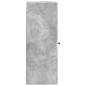 Preview: Wandschrank Betongrau 33 x 34,5 x 90 cm Holzwerkstoff